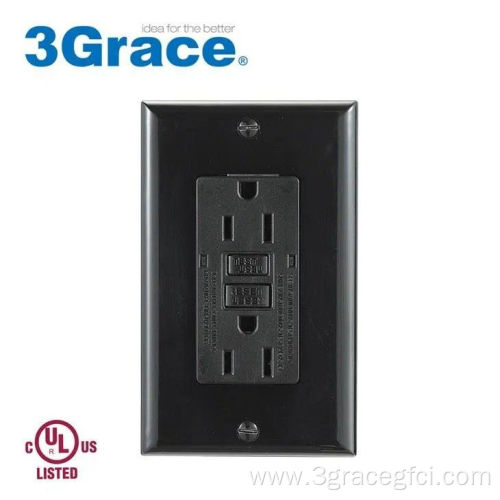 American GFCI Self Test 15A Tamper Resistant Receptacle